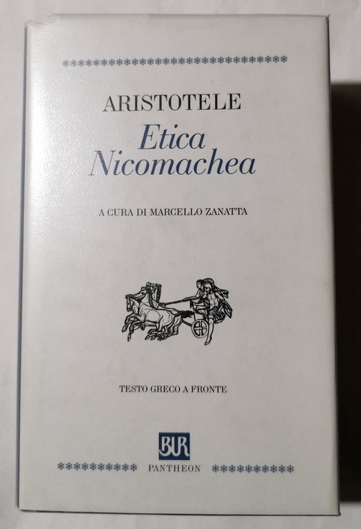 Etica Nicomachea - Testo greco a fronte