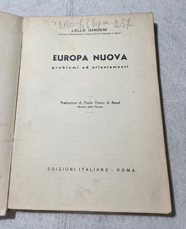Europa Nuova | Immagine Gallery 2