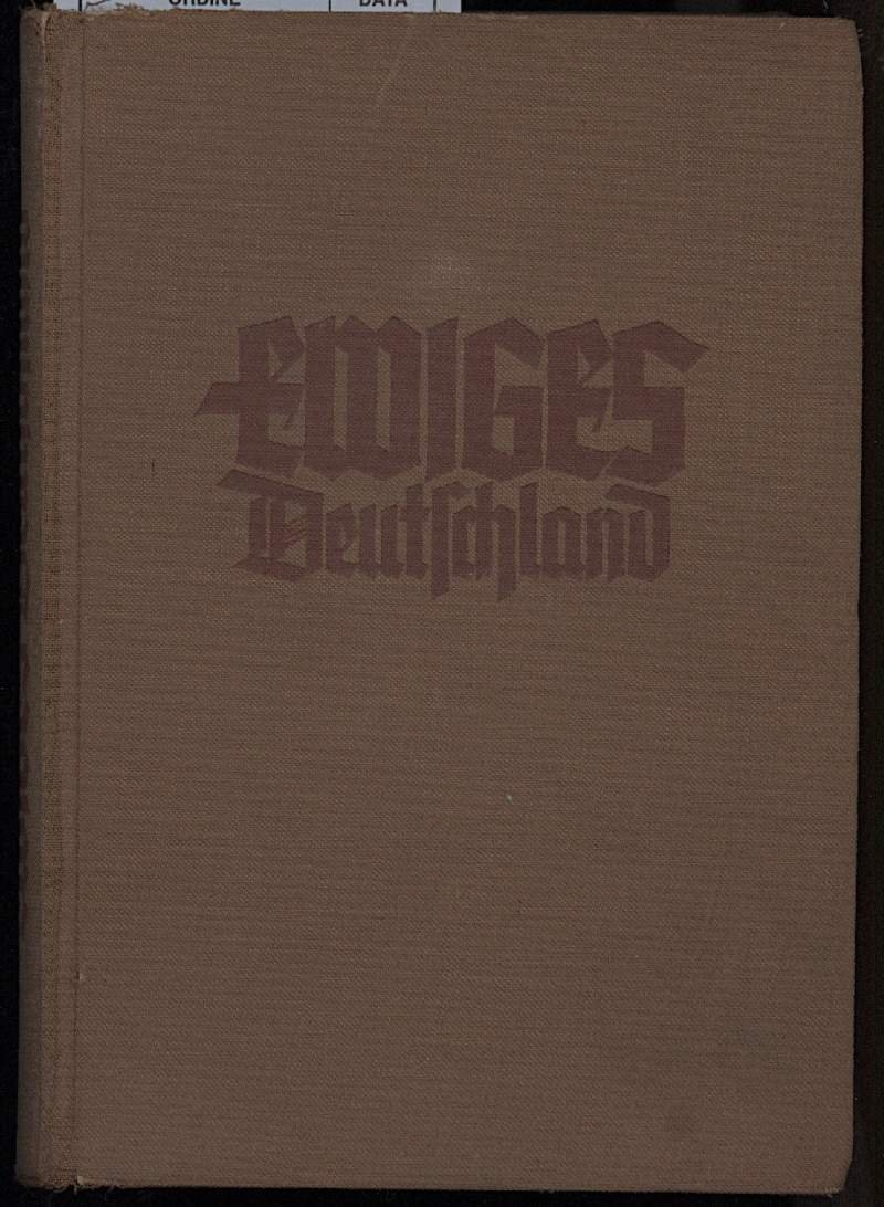 EWIGES DEUTSCHLAN-Ein Deutsches Hausbuch