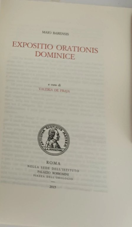 Expositio orationis dominice