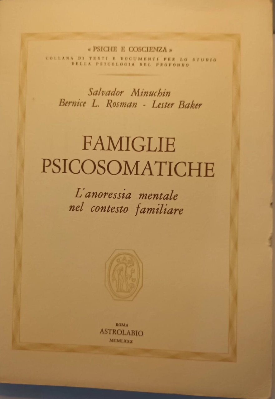Famiglie Psicosomatiche