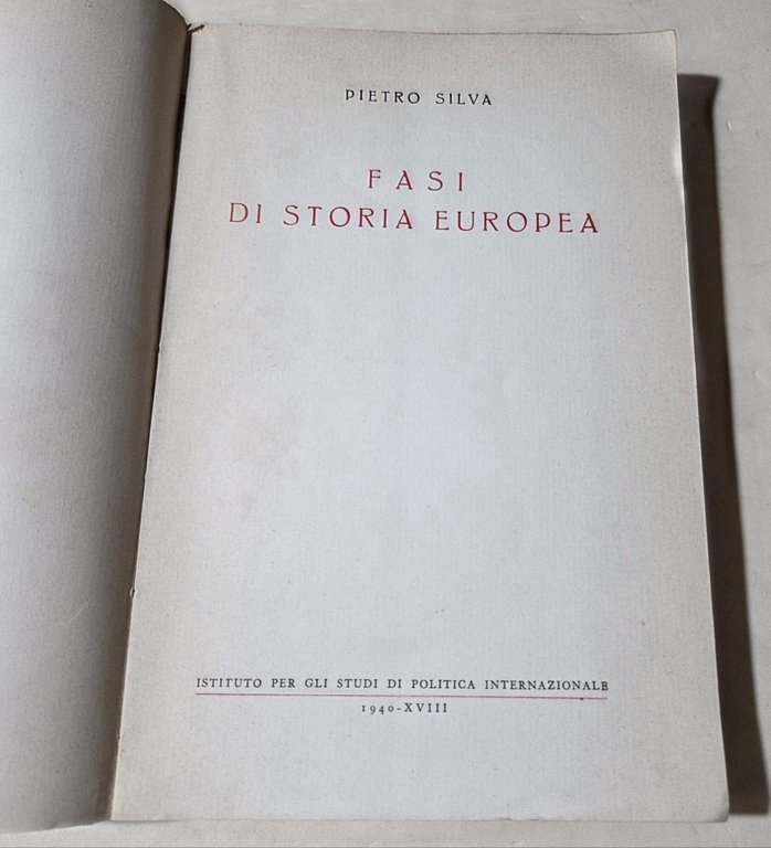 Fasi di storia europea