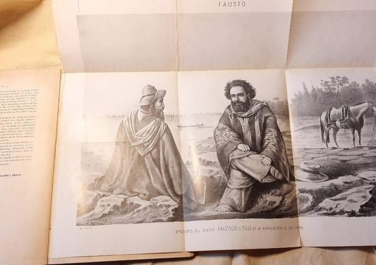 FAUSTO- IMPRESIONES DEL GAUCHO ANASTASIO EL POLLO EN LA RAPRESENTACION …