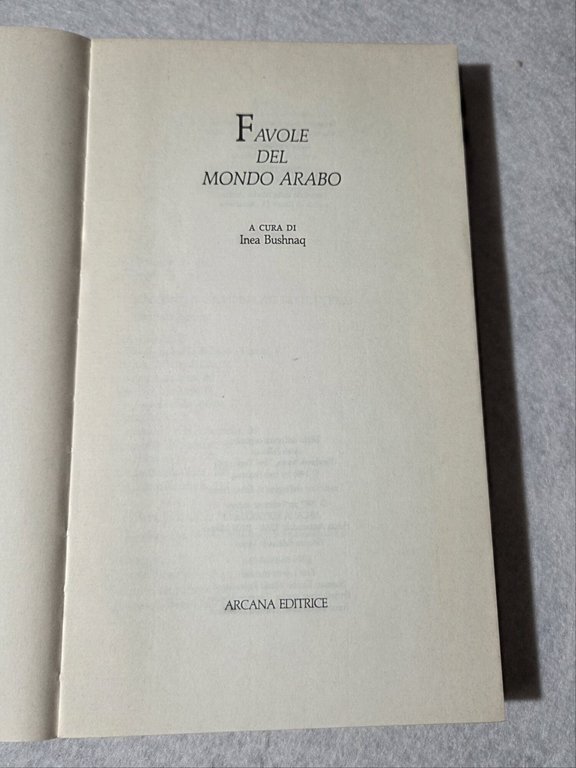 Favole del mondo arabo | Immagine Gallery 2