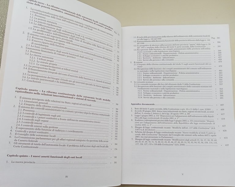 Federalismo amministrativo e riforma costituzionale delle autonomie