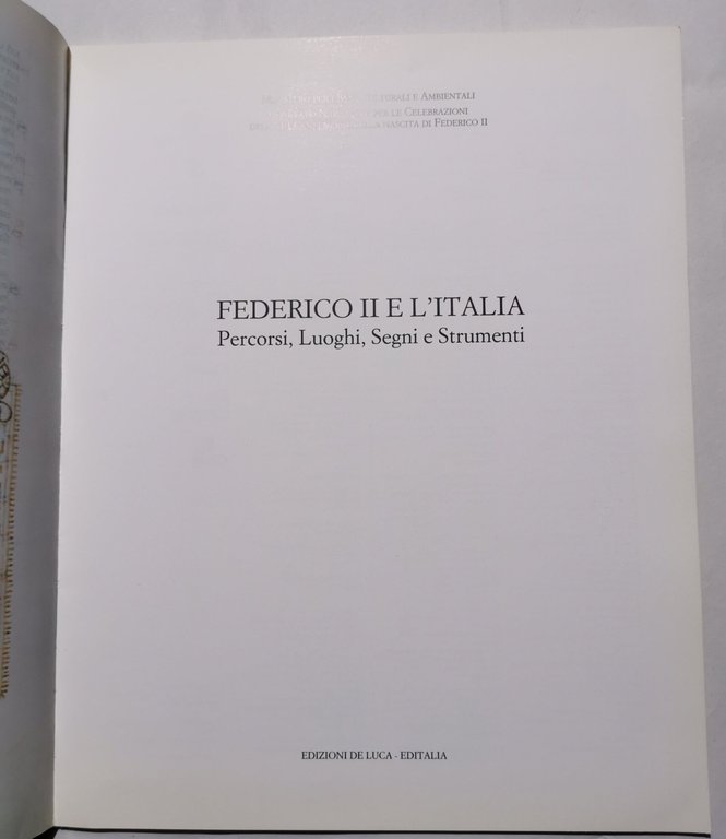 Federico II e l'Italia - Guida breve