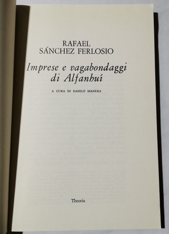 Ferlosio - Imprese e vagabondaggi di Allfanhui