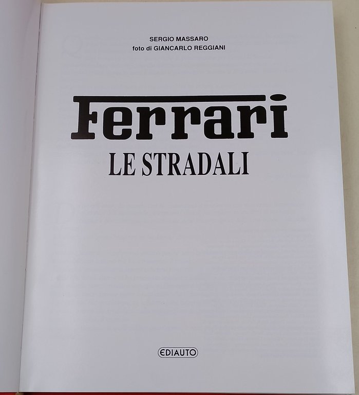 Ferrari-Le stradali