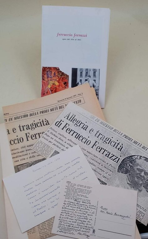 FERRUCCIO FERRAZZI SCULTORE( 1974)