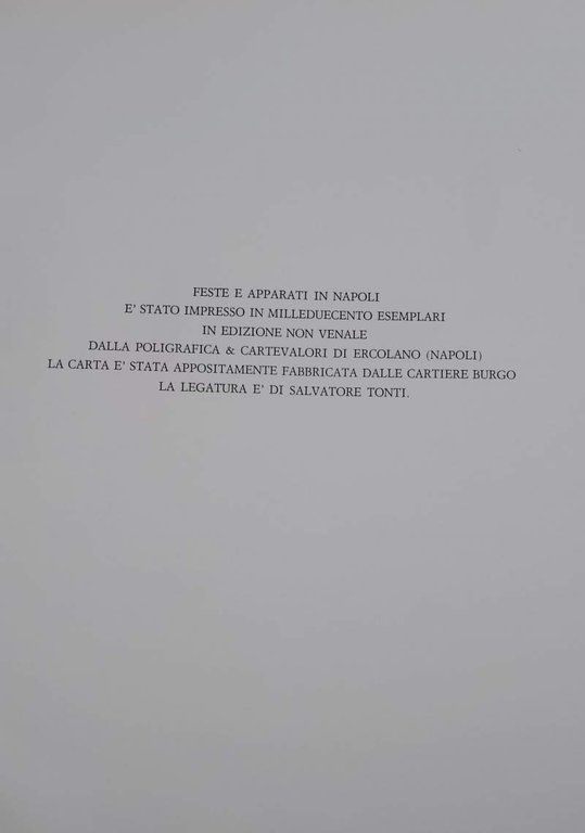 FESTE E APPARATI CIVILI E RELIGIOSI IN NAPOLI DAL VICEREGNO …