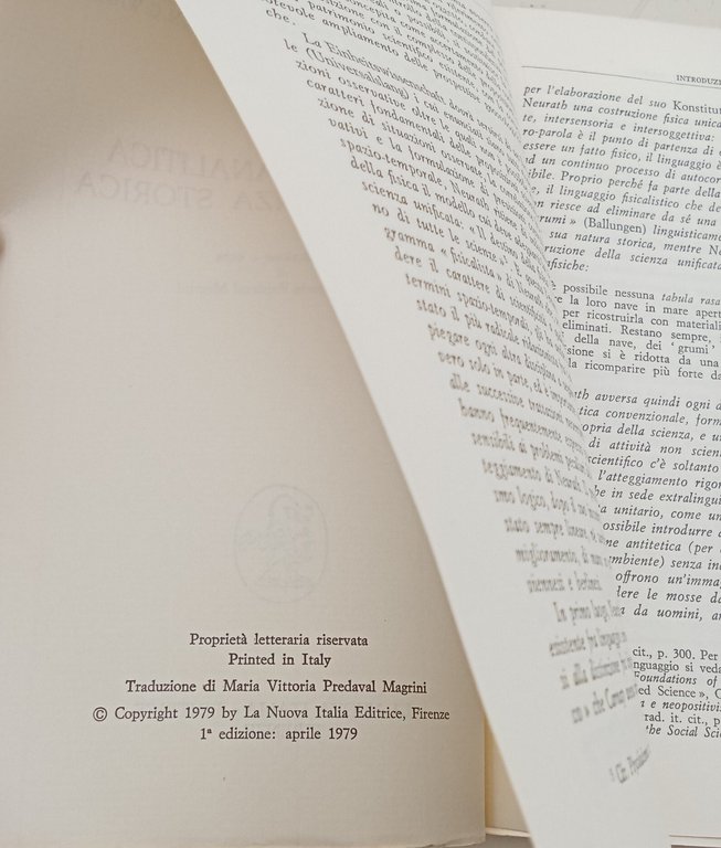 Filosofia analitica e conoscenza storica