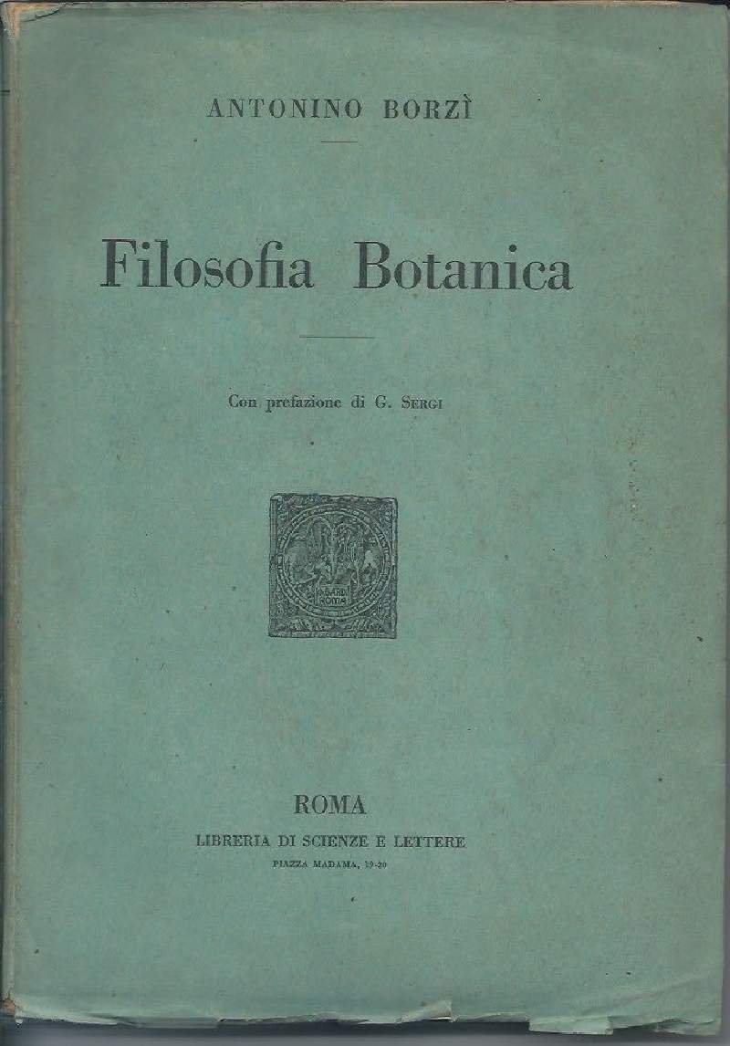 FILOSOFIA BOTANICA (1920) | Immagine principale