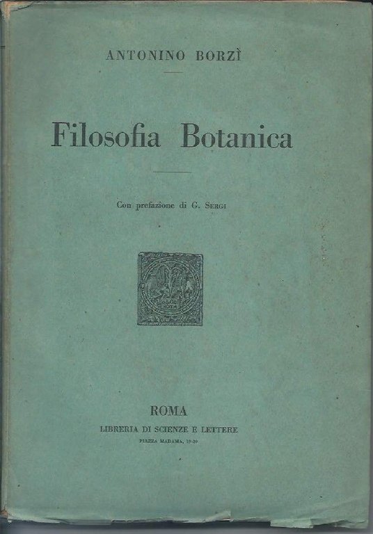 FILOSOFIA BOTANICA (1920)