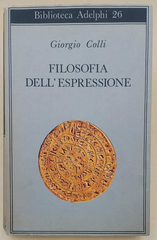 FILOSOFIA DELL'ESPRESSIONE (1978)