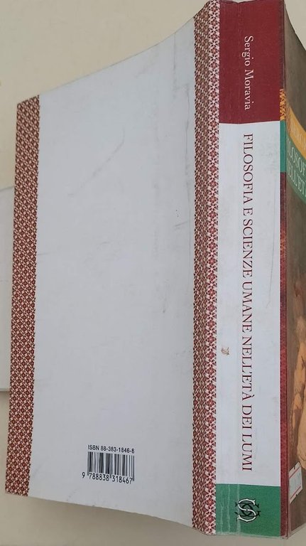FILOSOFIA E SCIENZE UMANE NELL'ETA' DEI LUMI (2000)