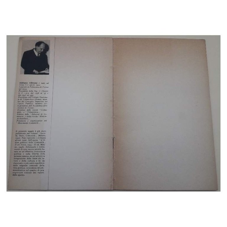 FINI E FINE DELLA POLITICA(1953)