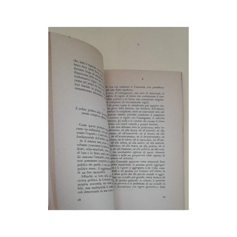 FINI E FINE DELLA POLITICA(1953)