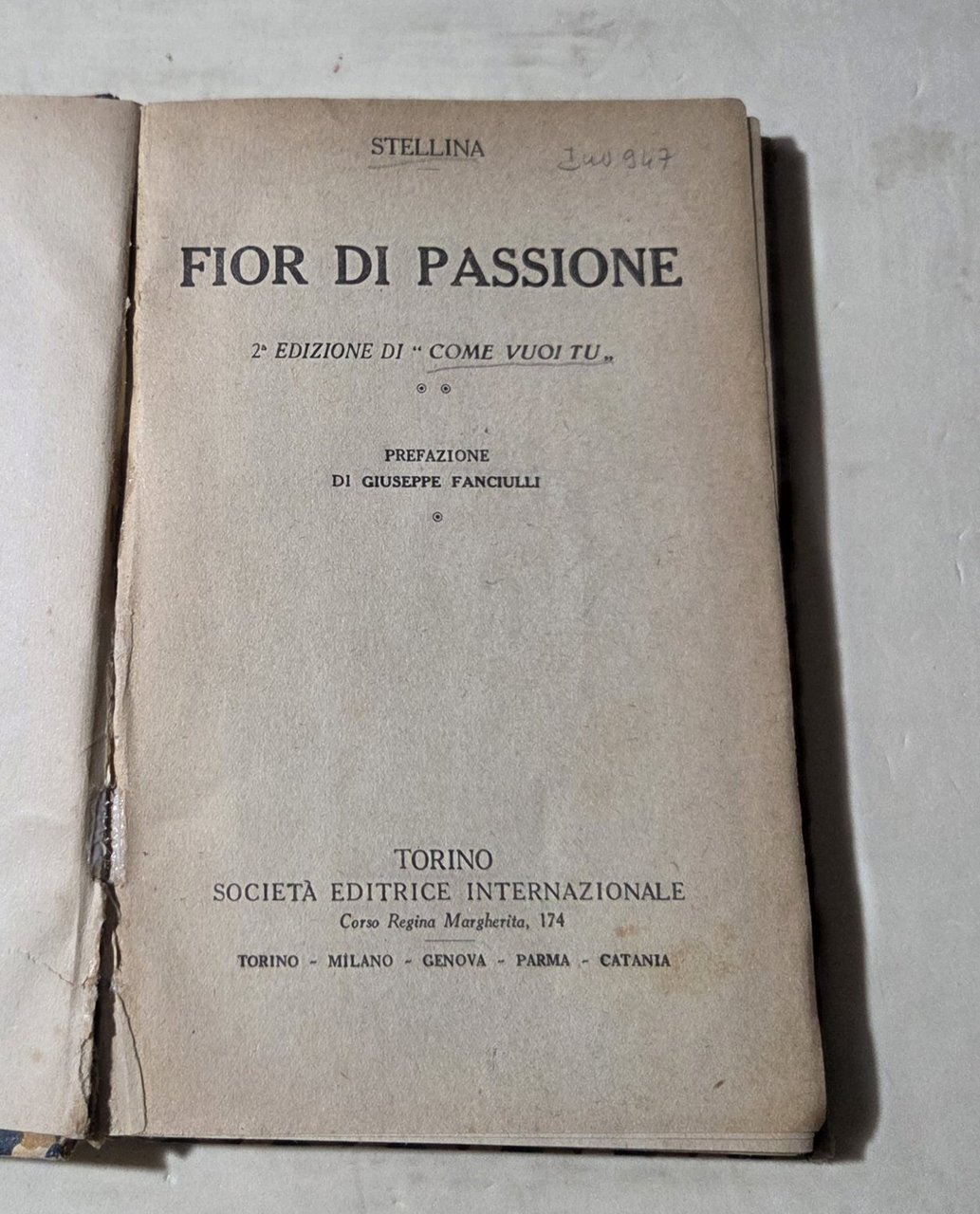 Fior di passione | Immagine principale