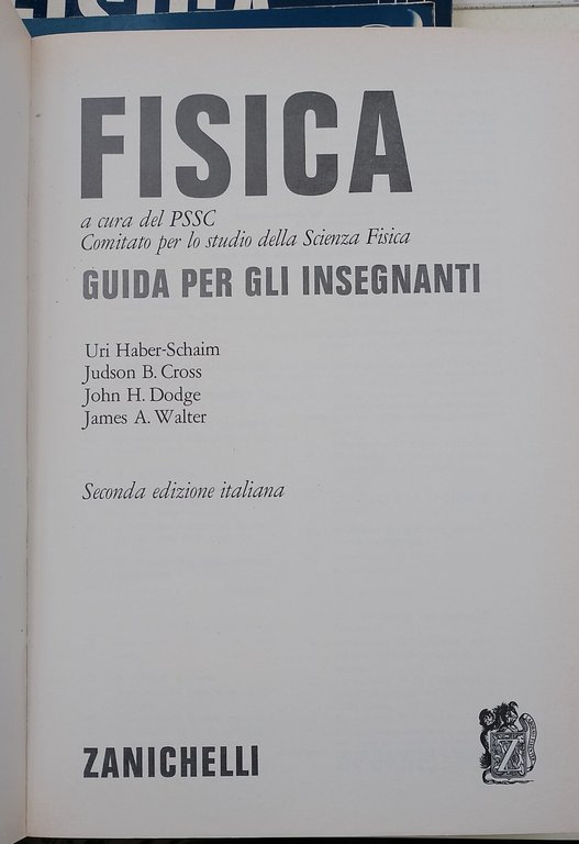 Fisica- Guida per gli insegnanti- 3 voll.