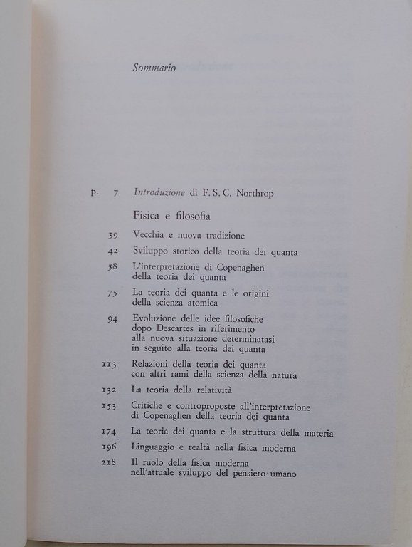 Fisica e Filosofia-la rivoluzione della scienza moderna