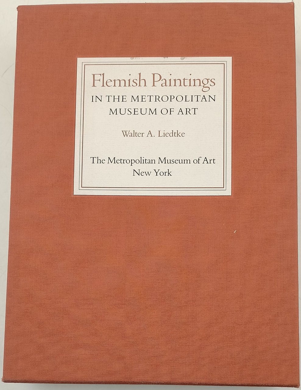 Flemish Painting in the Metropolitan Museum of Art- 2 voll.