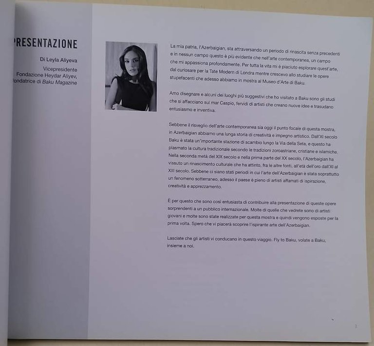 FLY TO BAKU-ARTE CONTEMPORANEA IN AZERBAIGIAN(2013)