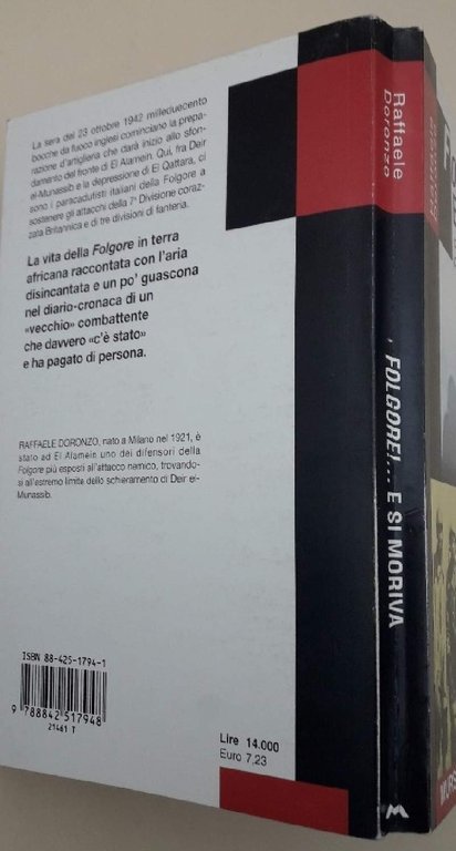 FOLGORE!... E SI MORIVA-DIARIO DI UN PARACADUTISTA(1995)