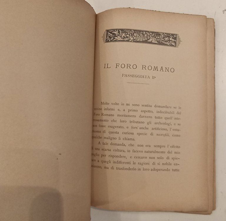 Fra i ruderi della passeggiata archeologica - Conferenze