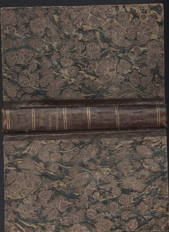 FRAGMENS PHILOSOPHIQUES(1833)
