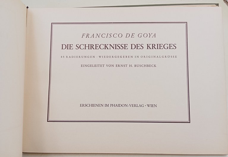 Francisco De Goya- Die Schrecknisse des Krieges-85 Radierungen wiedergegeben in …