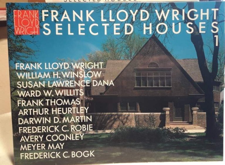 FRANK LLOYD WRIGHT SELECTED HOUSES - 8 VOLL.(1991)