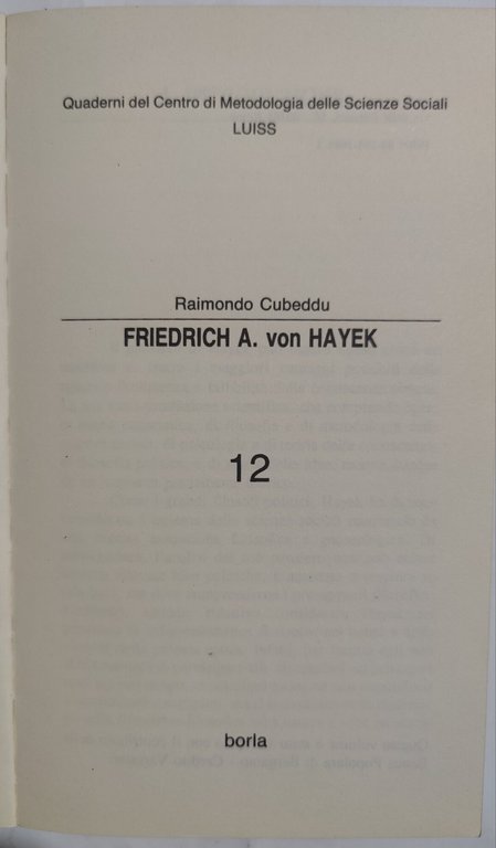 Friedrich von Hayek -12