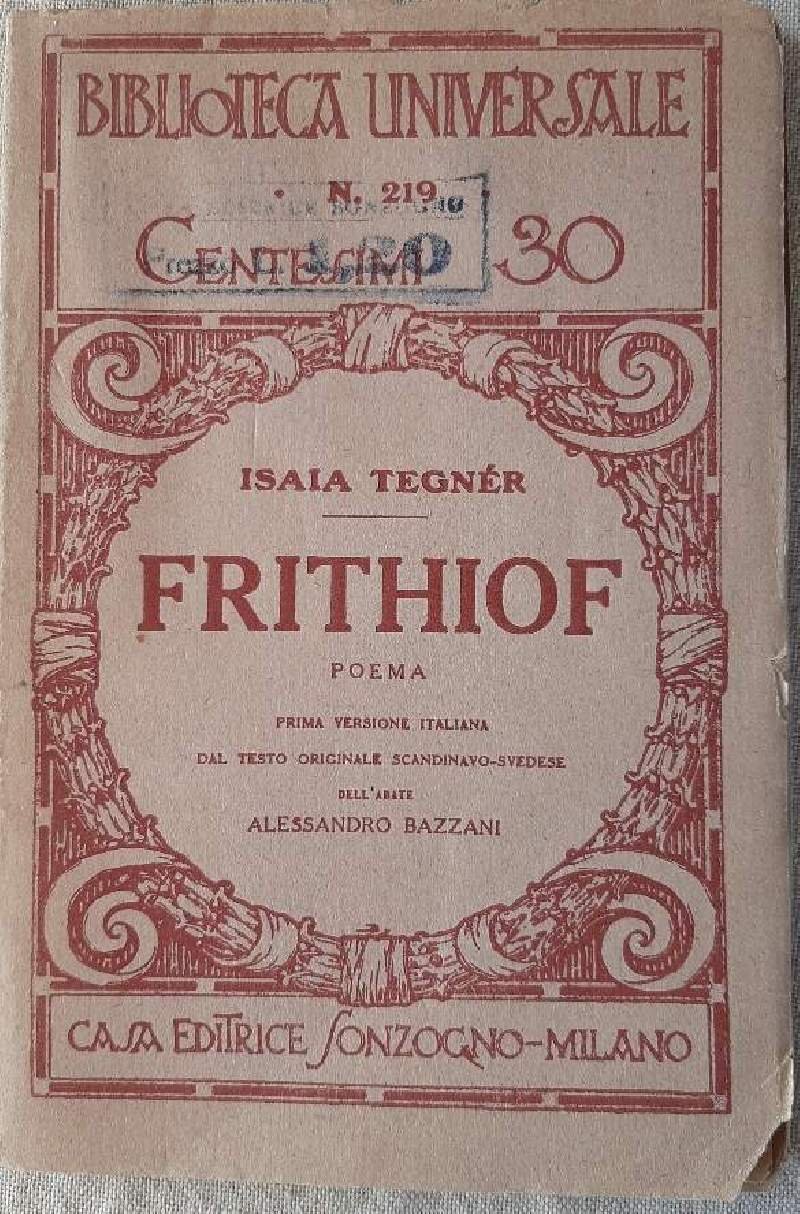 FRITHIOF-POEMA