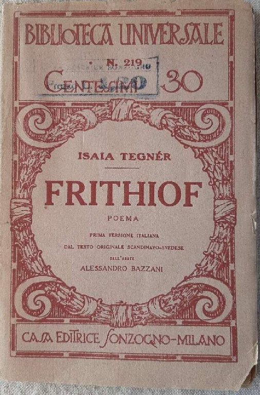 FRITHIOF-POEMA