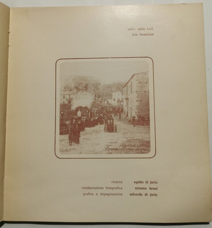 Frosolone ieri