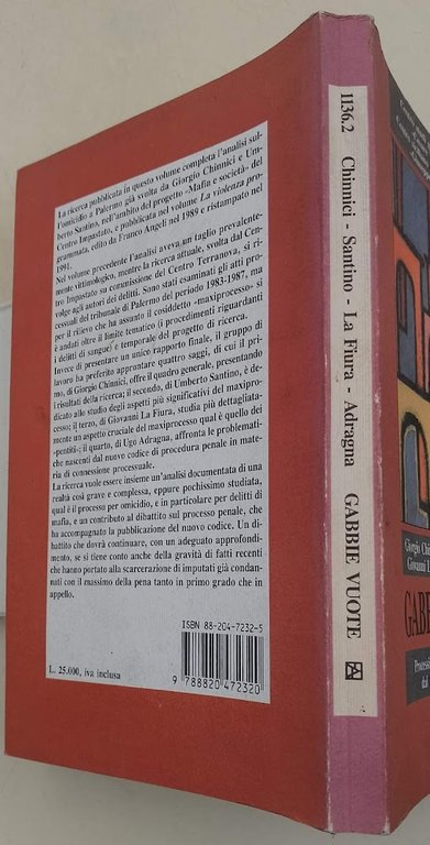GABBIE VUOTE- PROCESSI PER OMICIDIO A PALERMO DAL 1983 AL …