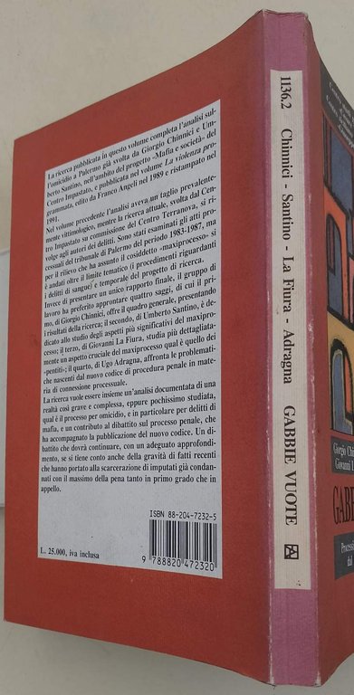 GABBIE VUOTE- PROCESSI PER OMICIDIO A PALERMO DAL 1983 AL …
