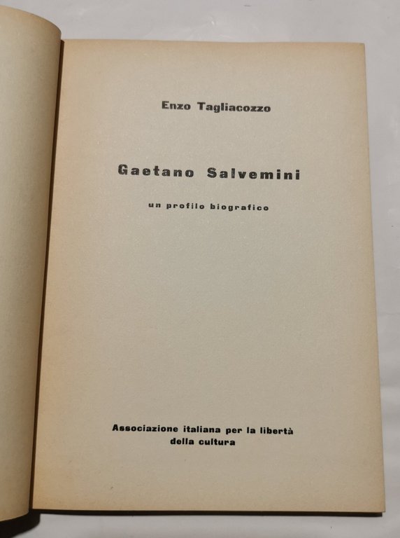 Gaetano Salvemini: un profilo biografico