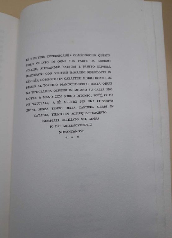 GALILEO-LA VICENDA UMANA DELLO SCIENZIATO PISANO ATTRAVERSO LE "LETTERE COPERNICANE"(1999)