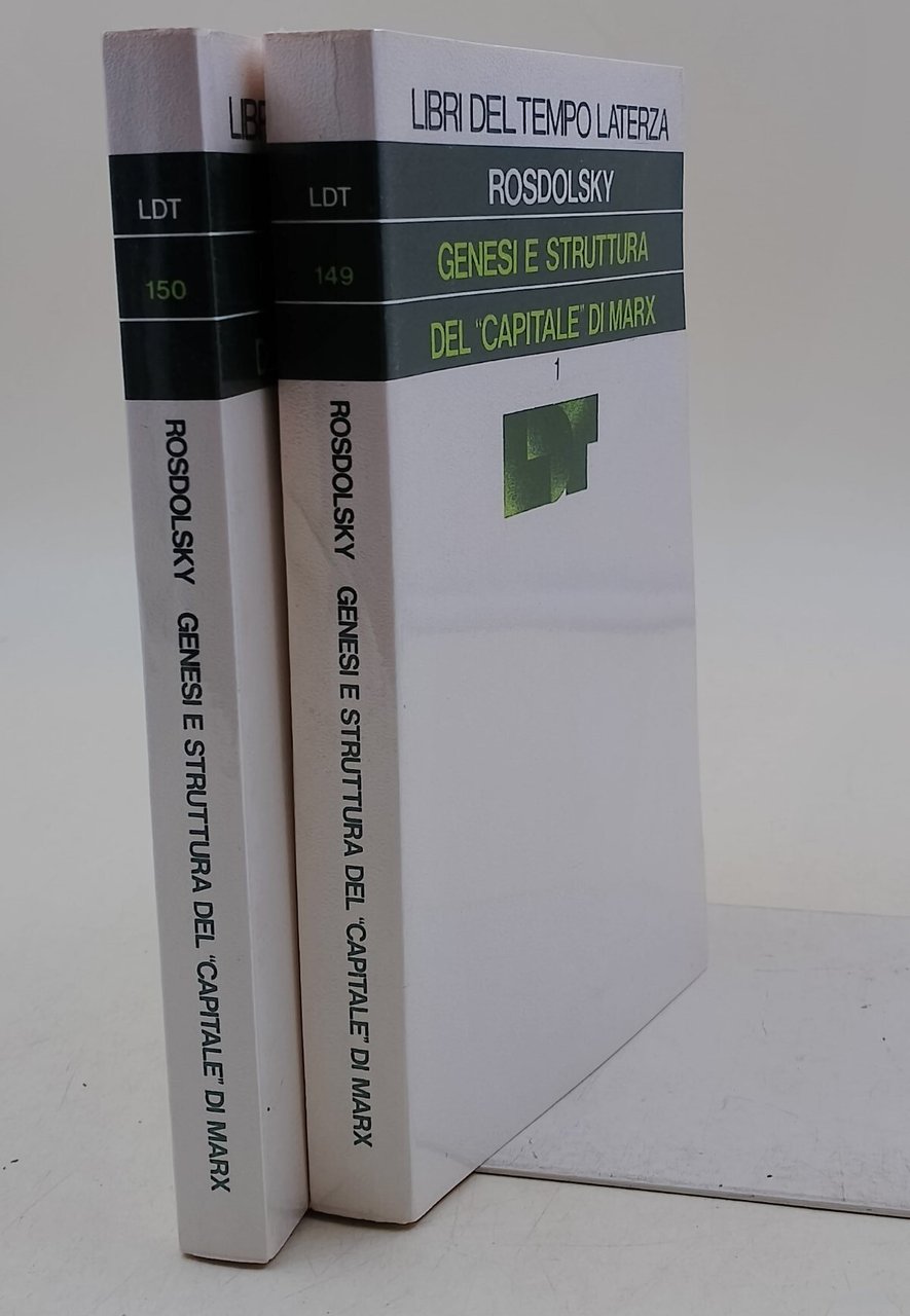 Genesi e struttura del Capitale di Marx- 2 voll.