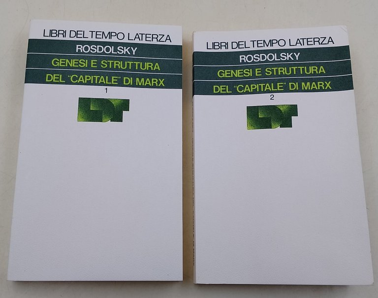 Genesi e struttura del Capitale di Marx- 2 voll.