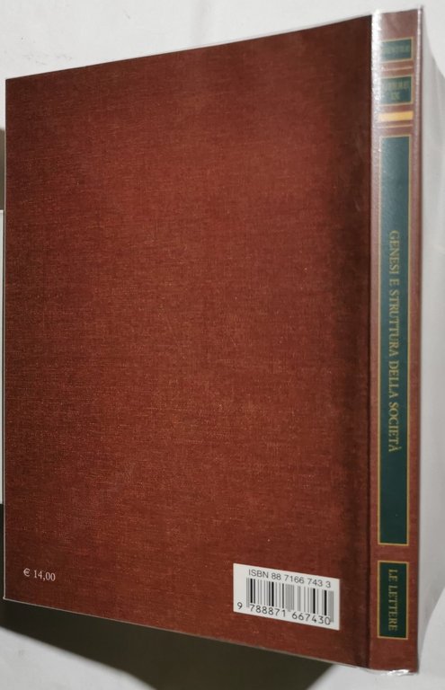 Genesi e struttura della societa'