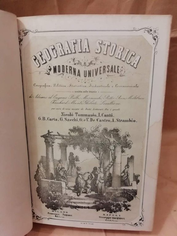 GEOGRAFIA STORICA moderna universale 2 voll. (1857) | Immagine Gallery 3