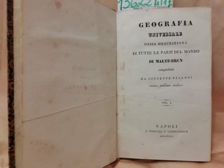 GEOGRAFIA UNIVERSALE OSSIA DESCRIZIONE DI TUTTE LE PARTI DEL MONDO … | Immagine Gallery 3