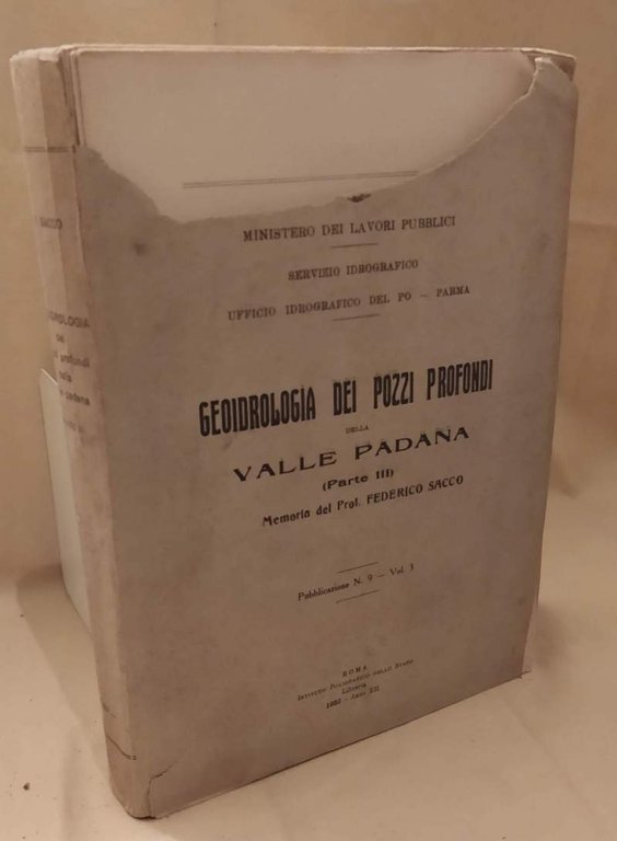 GEOIDROLOGIA DEI POZZI PROFONDI DELLA VALLE PADANA parte III Pubblicazione … | Immagine Gallery 2