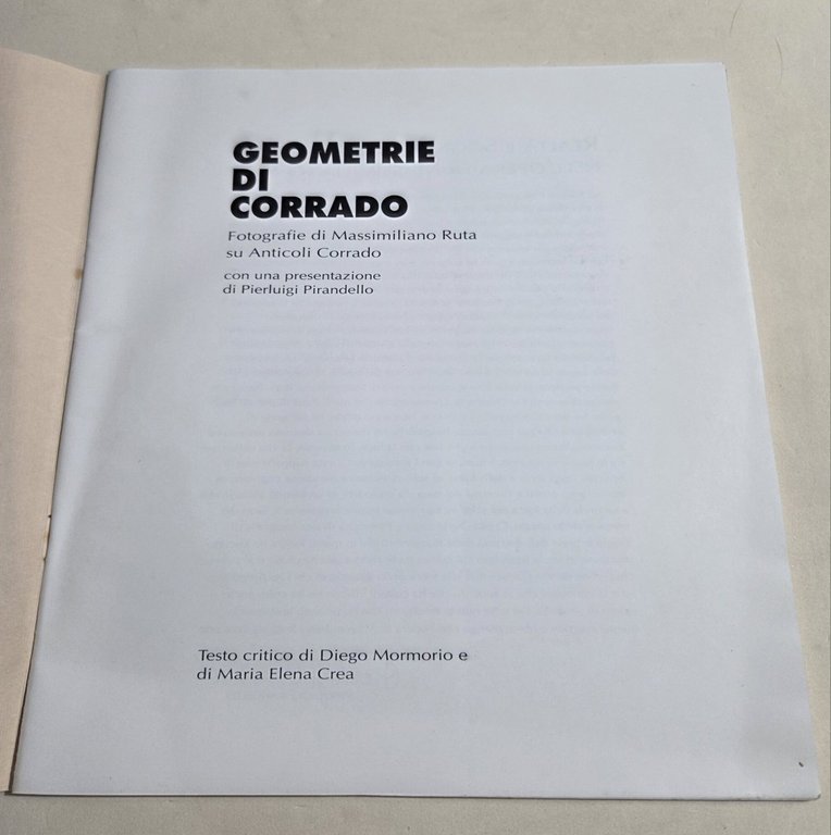 Geometrie di Corrado - Fotografie di Massimiliano Ruta su Anticoli …