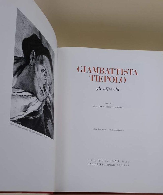 GIAMBATTISTA TIEPOLO-GLI AFFRESCHI( 1971)