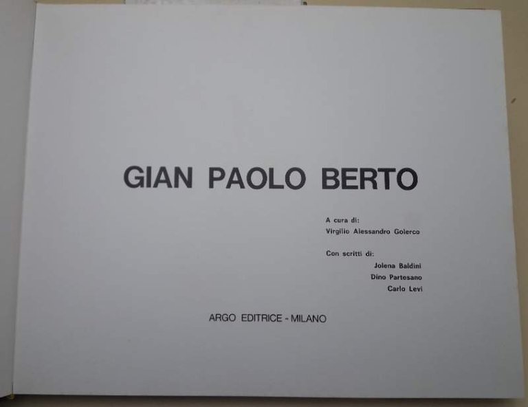 GIAN PAOLO BERTO( 1971)