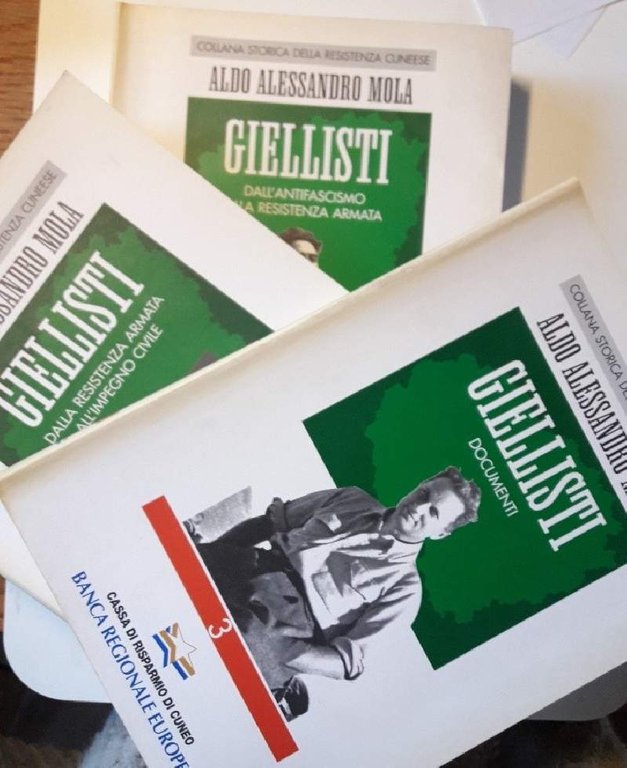 GIELLISTI-DALL'ANTIFASCISMO ALLA RESISTENZA ARMATA-DALLA RESISTENZA ARMATA ALL'IMPEGNO CIVILE-DOCUMENTI- 3VOLL. (1997)