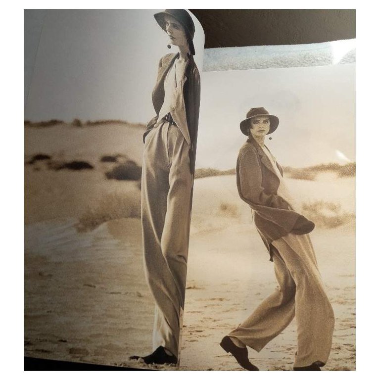 GIORGIO ARMANI-COLLEZIONE PRIMAVERA ESTATE 1990 DONNA/UOMO( 1990)